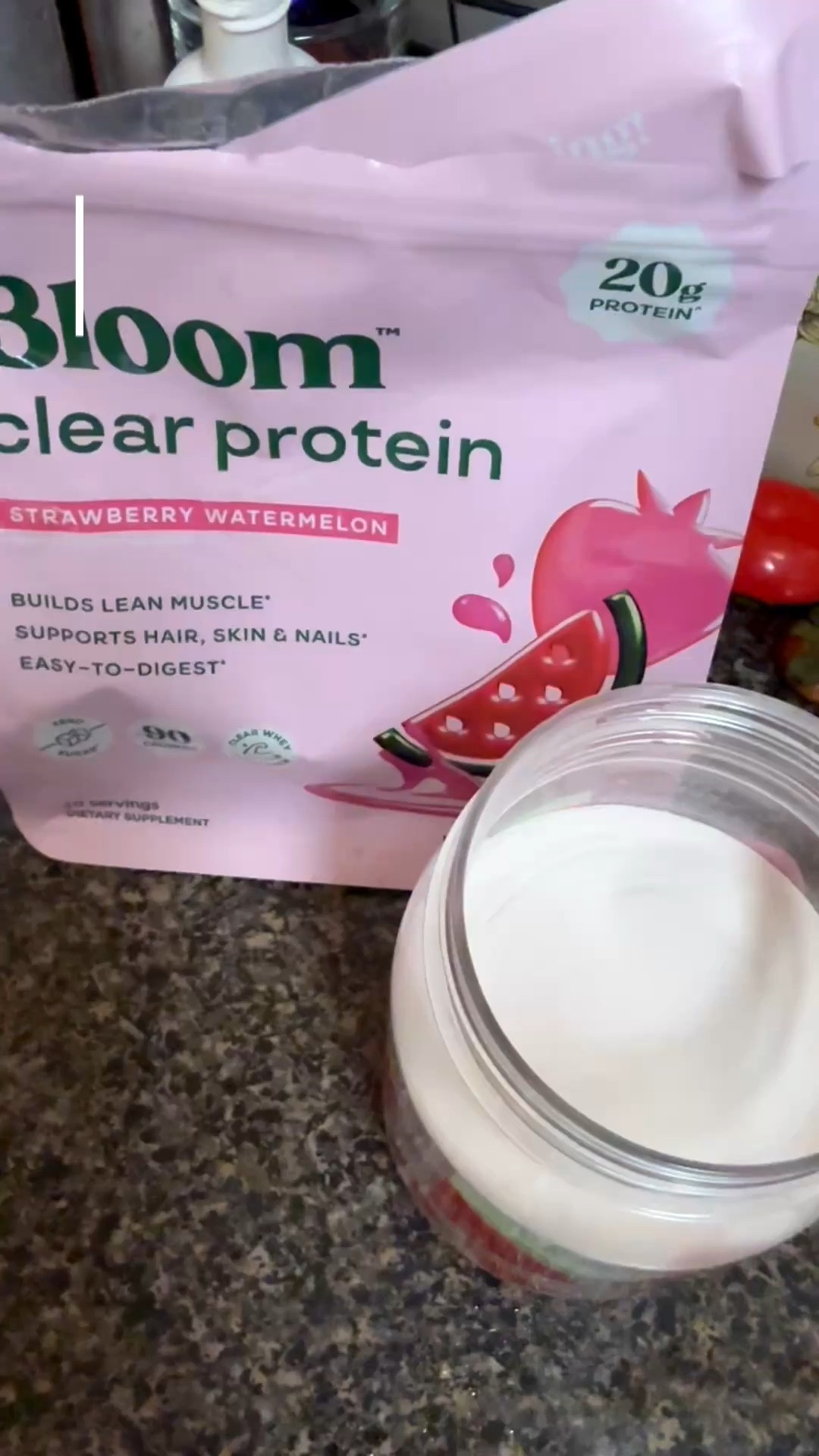 Bloom
clear protein with collagen. If your tired of regular chalky protein shakes you need to give this refreshing drink a try, 

#LTKActive #LTKBeauty #LTKfitnessgoals