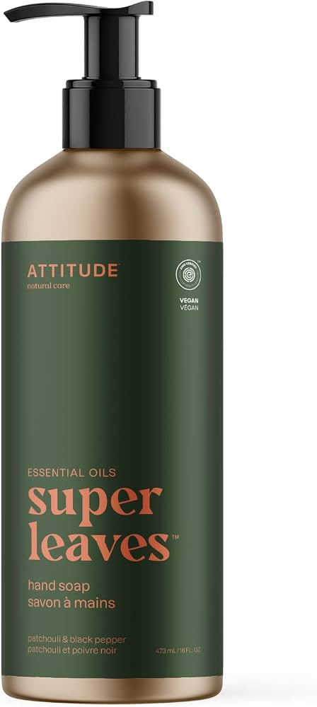 ATTITUDE Hand Soap with Essential Oils, EWG Verified, Plant and Mineral-Based Ingredients, Vegan ... | Amazon (US)