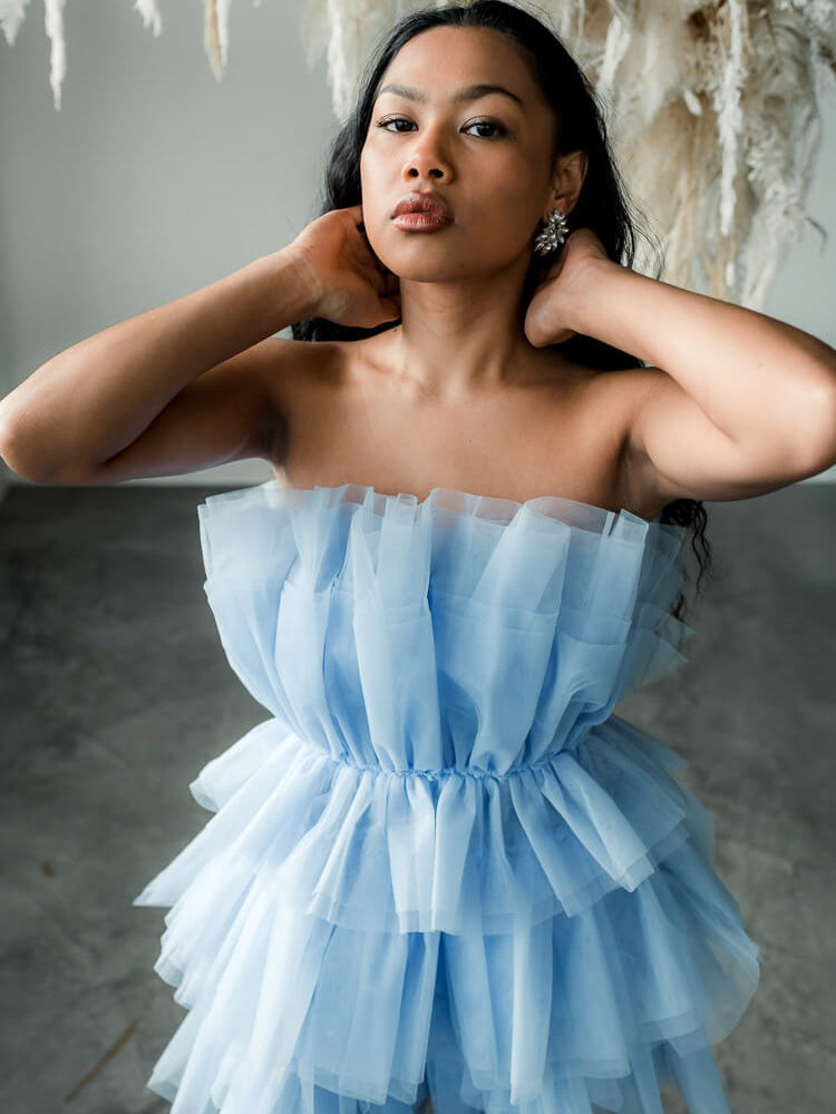 Waldorf Tulle Mini - Blue | Confête