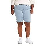 Levi's Women's Bermuda Shorts, Lapis Hawaii Sun Shorts - Medium Indigo, 26 (US 2) | Amazon.com | Amazon (US)