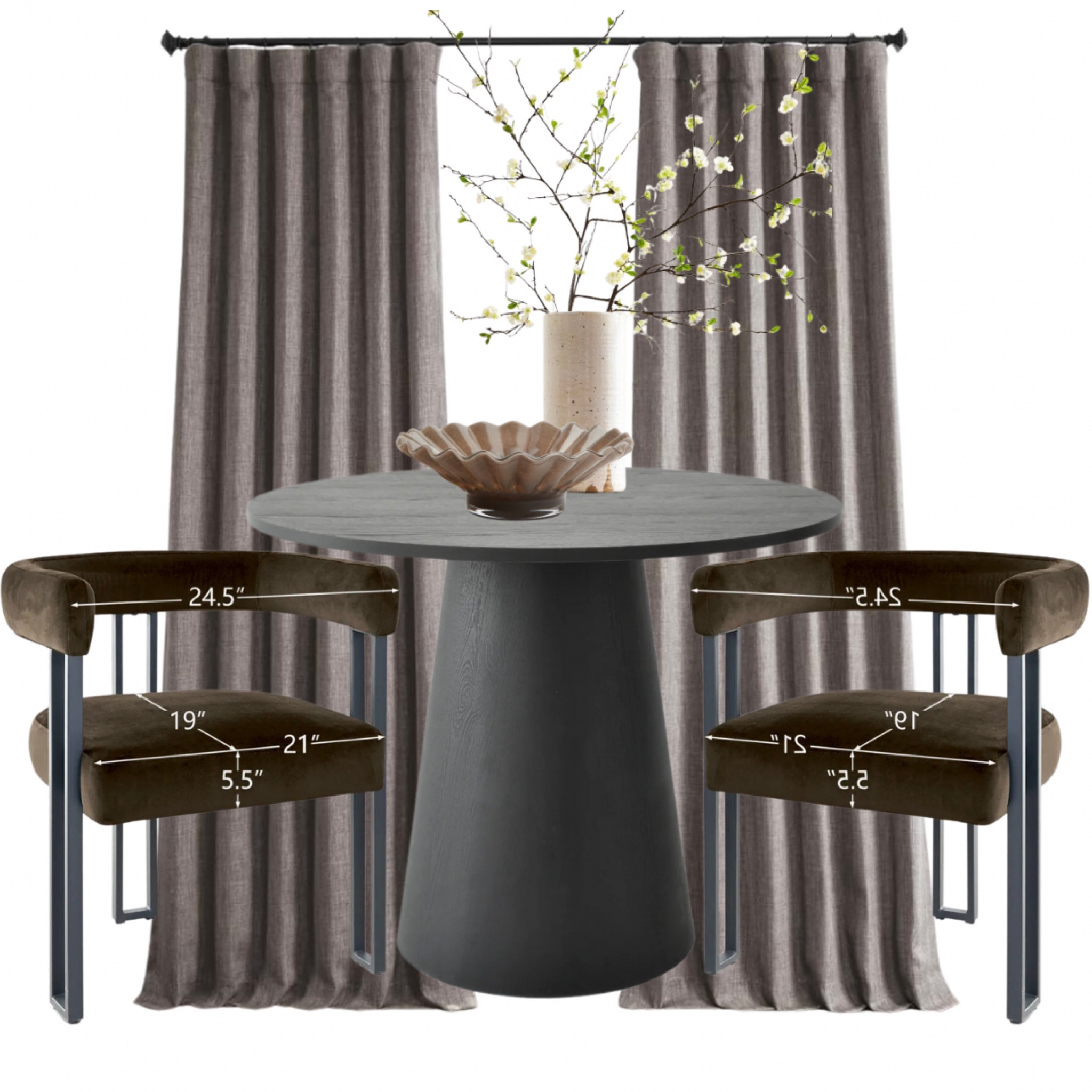 My bay window design in my primary bedroom 

#LTKFindsUnder100 #LTKHome #LTKFindsUnder50