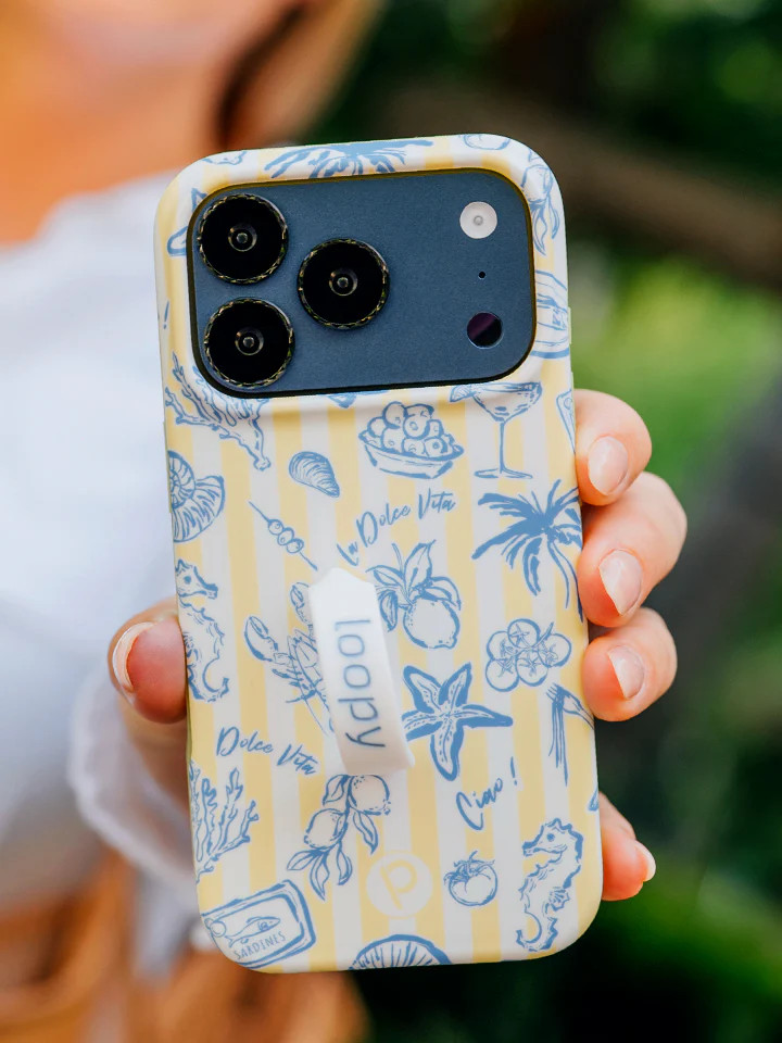 Limoncello Stripes | Loopy Cases