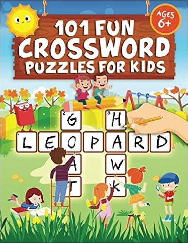 101 Fun Crossword Puzzles for Kids: First Children Crossword Puzzle Book for Kids Age 6, 7, 8, 9 ... | Amazon (US)