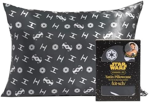 Kitsch x Star Wars Galactic Empire Satin Pillowcase | Satin Pillowcase with Zipper, Better Than S... | Amazon (US)