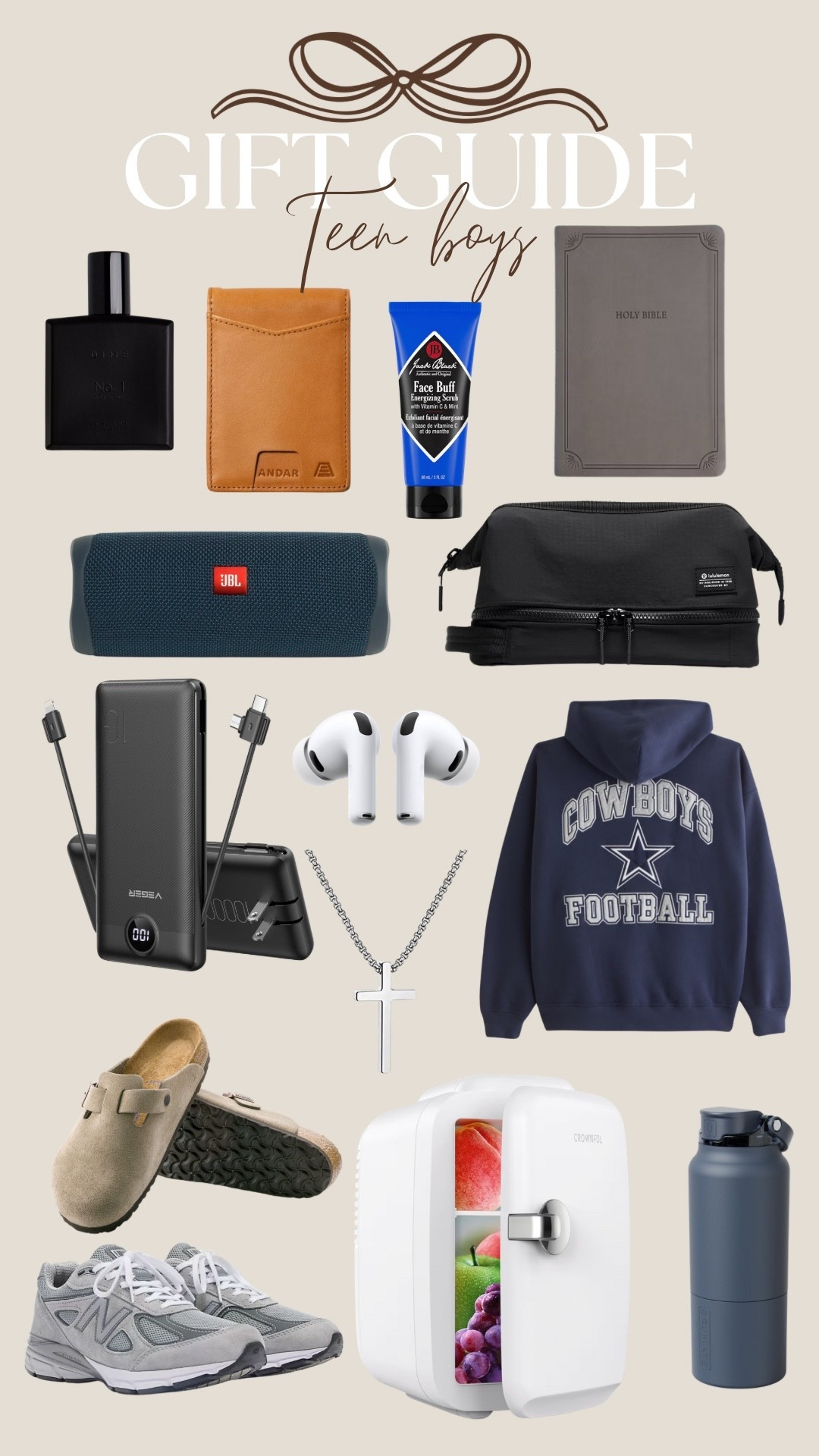 2025 gift guides for teen boys! I feel like teen boys are so hard to buy for so Shaiden and Apollo really helped build this list of the things they really use and/or want this year!

#LTKGiftGuide #LTKKids #LTKU