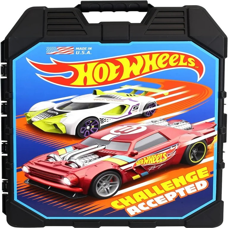 Hot Wheels: 48 Cart Storage Case, Easy Grip Carrying Case, Makes Collecting and Clean Up Easy and... | Walmart (US)