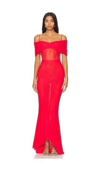 SAU LEE Keira Dress in Red. - size 2 (also in 4) | Revolve Clothing (Global)