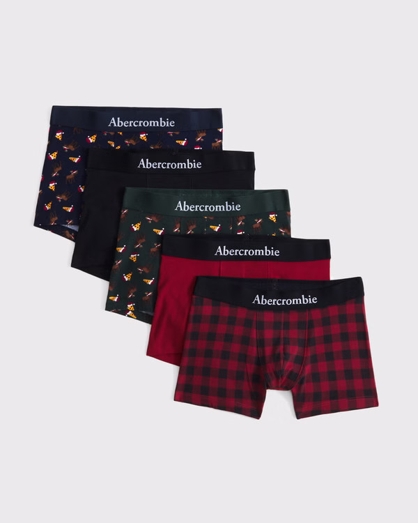 boys 5-pack boxer briefs | boys underwear & socks | Abercrombie.com | Abercrombie & Fitch (US)