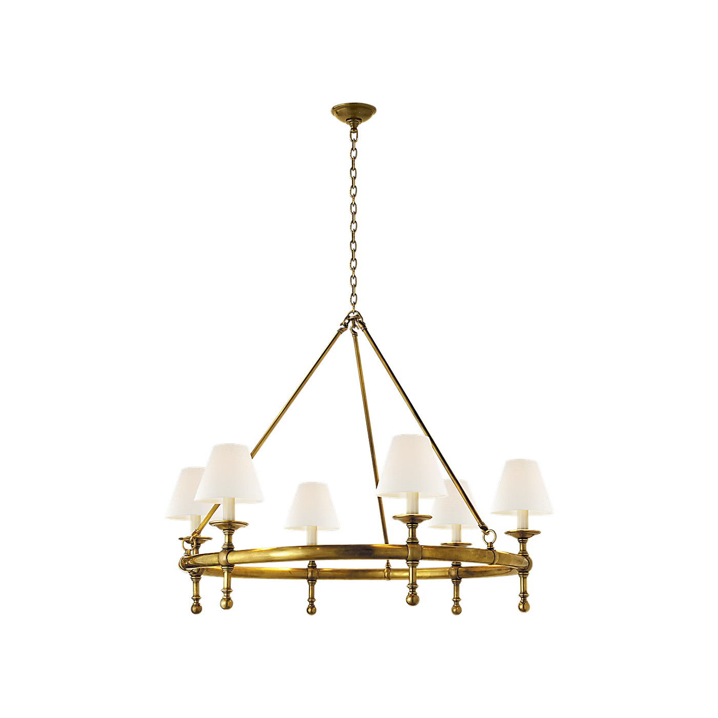 Classic Ring Chandelier | Visual Comfort