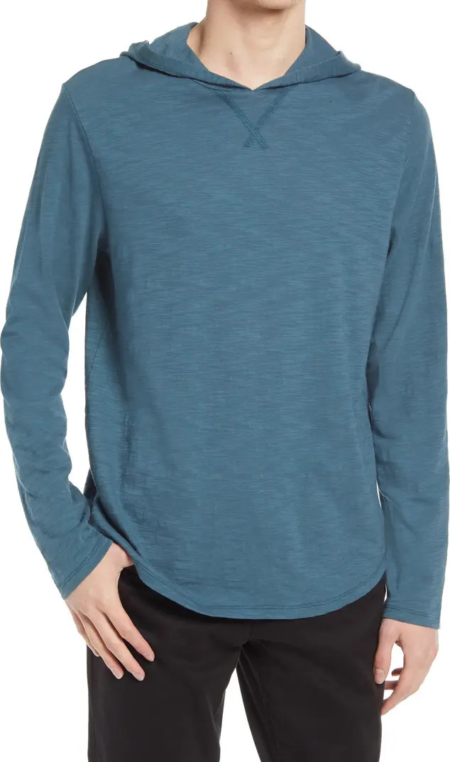Vince Regular Fit Hooded Pullover | Nordstrom | Nordstrom