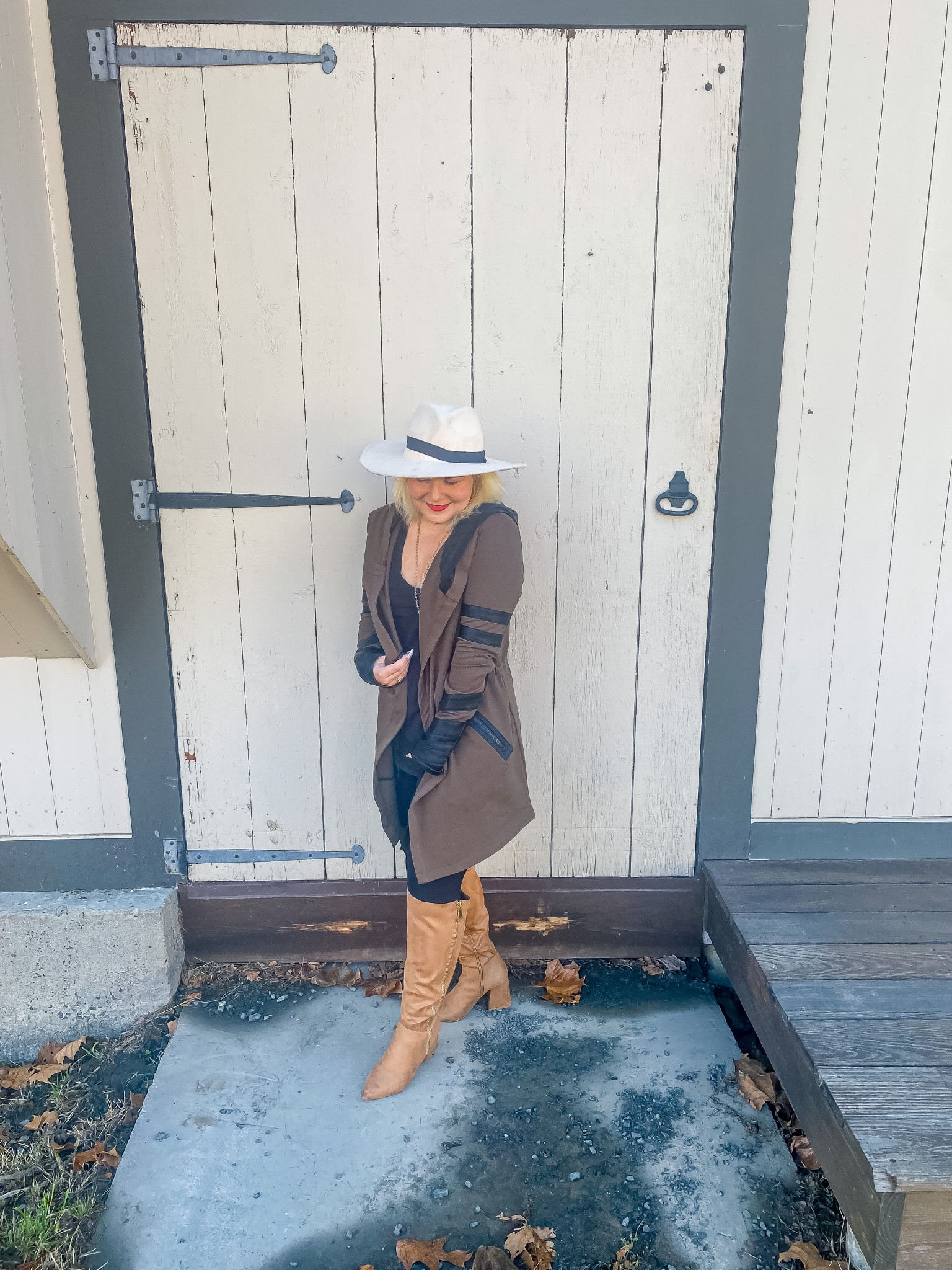 2023 is all about comfy, but chic. I love this jacket from Blanc Noir. The leather accents are the perfect touch and the material is so soft. 

#LTKFind #LTKfit #LTKSeasonal