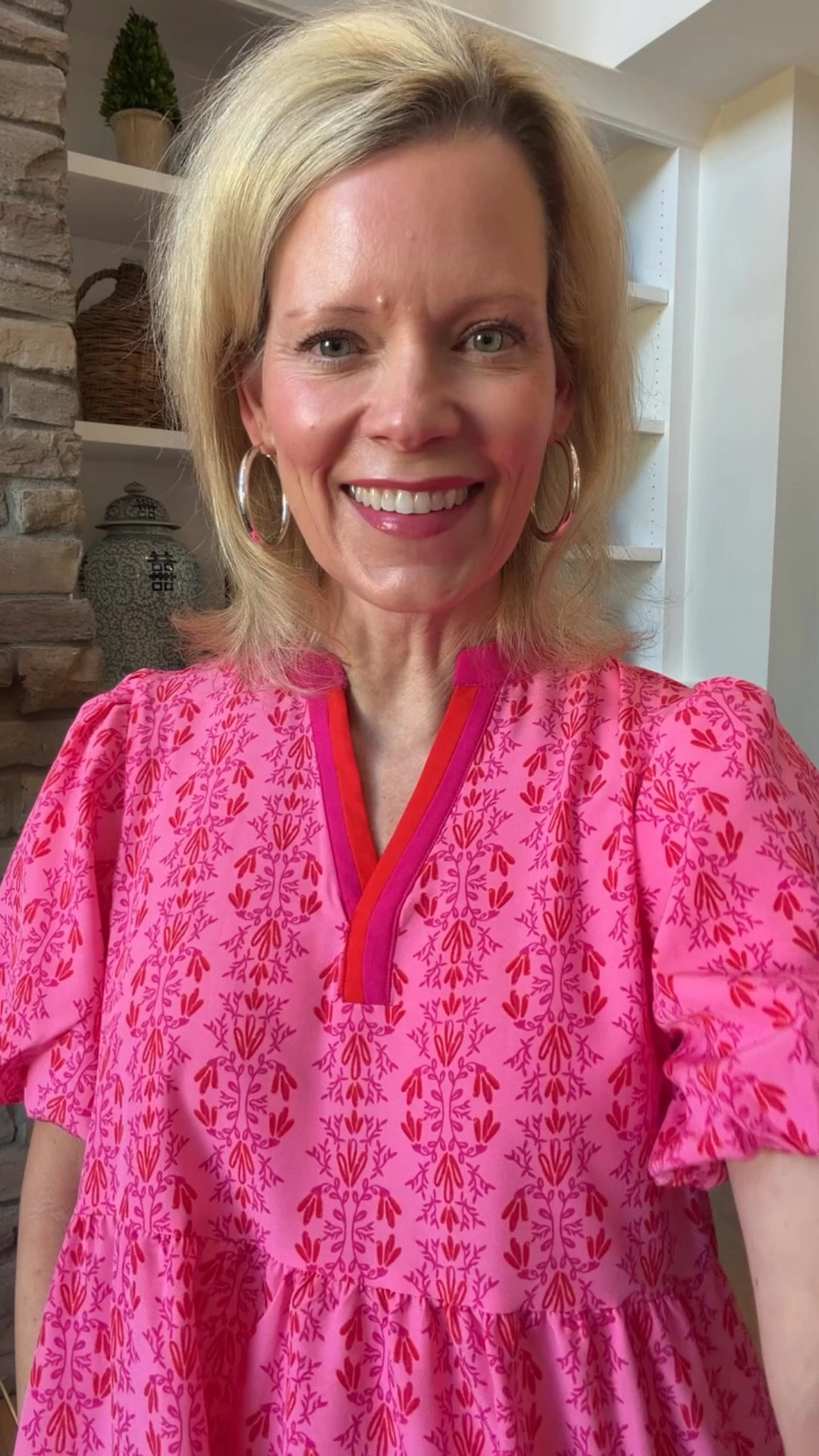 Three pink print adorable dresses for spring and summer. Perfect for Easter, travel and just running around while looking cute. I am in between an XS and a S and went with the XS in all three. Use code spring20 for 20%off your order. Some sizes are already selling out so get yours while they are in stock! 💕

#LTKSaleAlert #LTKdayinmylife #LTKSeasonal