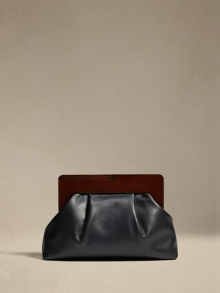 Leather Clutch | Banana Republic Factory