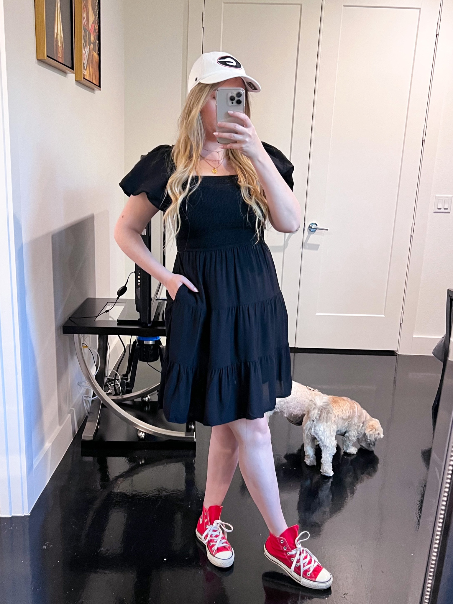 Georgia bulldogs football outfit
Wearing small in dress/runs TTS

Georgia football. University of Georgia. Georgia football. Georgia football outfits. Georgia outfits. Georgia dawgs. Game day. Red and black gameday. Georgia bulldogs football. Georgia rush. UGA outfits. 

#LTKBacktoSchool #LTKSeasonal #LTKU