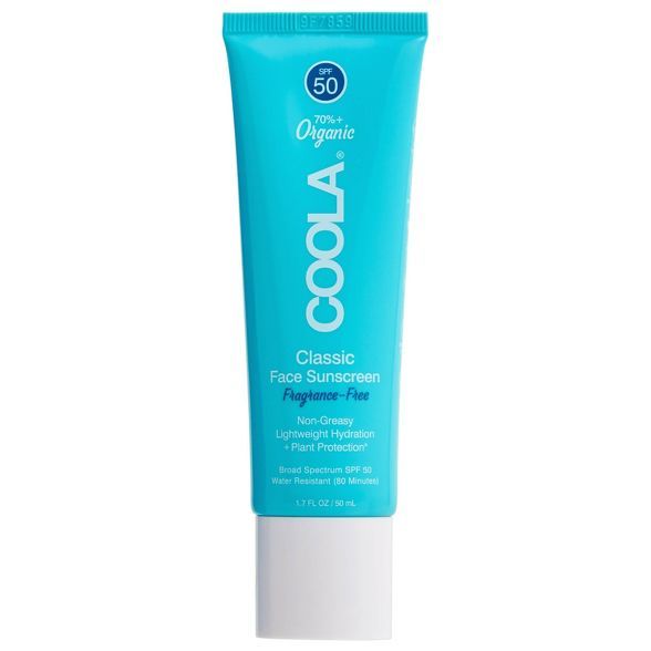 COOLA Classic Face Sunscreen - Unscented - SPF 50 - 1.7 fl oz | Target