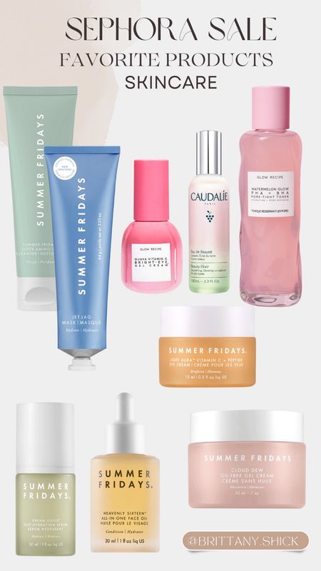 Sephora Sale ends 11/7 - Up to 20% ott code SAVINGS - Favorite Skincare Products | Eye Creams | Summer Fridays | Watermelon Glow | Caudalie | Cleanser | Moisturizer | Toner | Hyaluronic Acid

#LTKunder100 #LTKbeauty #LTKsalealert