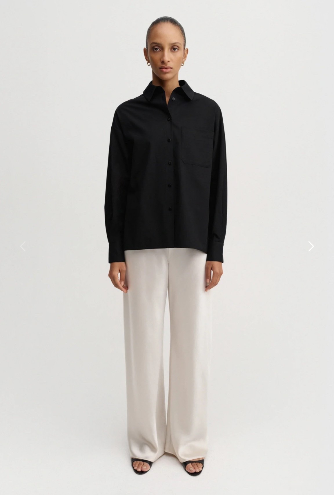 Almada label silk trousers 