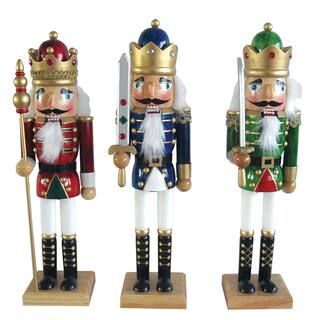 Santa's Workshop 14" Royal King Nutcracker Set, 3ct. | Michaels Stores