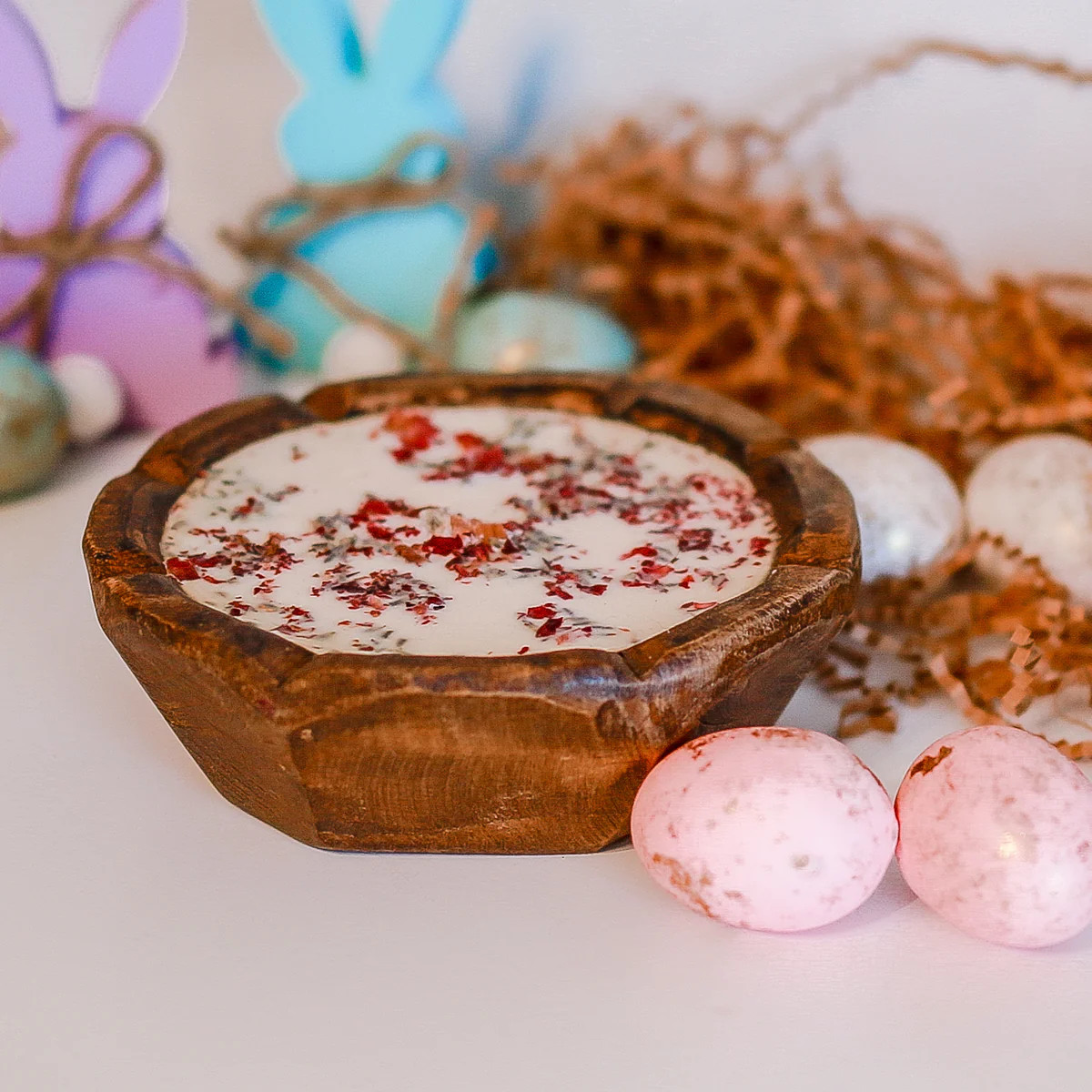 Easter Flower Dough Bowl | Abandoned Cakes