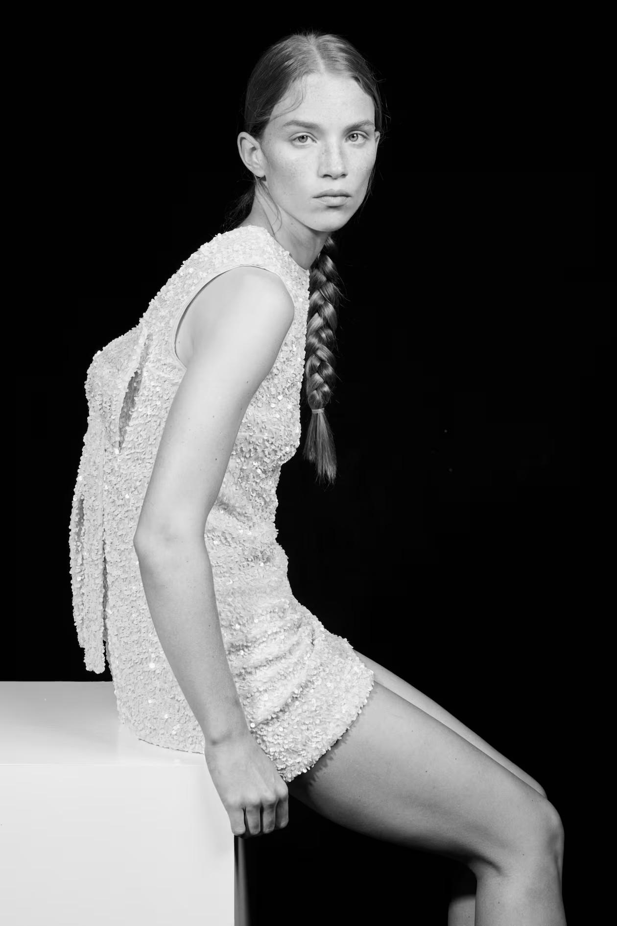 Bow-Detail Sequined Dress | H&M (US + CA)