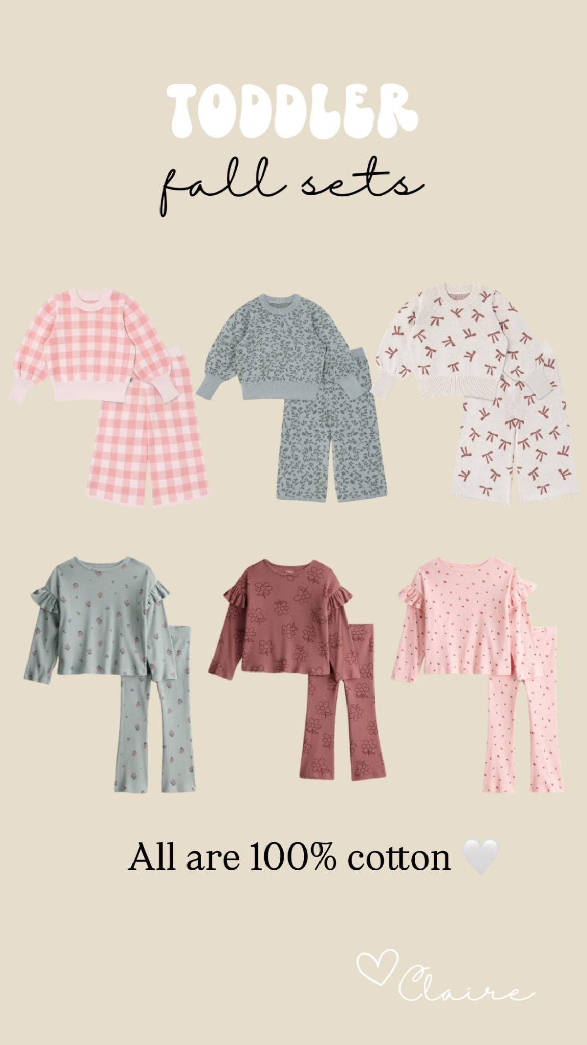 Here’s the big round up of what my girls will be wearing on repeat this fall 😊🍂 

#LTKFamily #LTKBaby #LTKKids