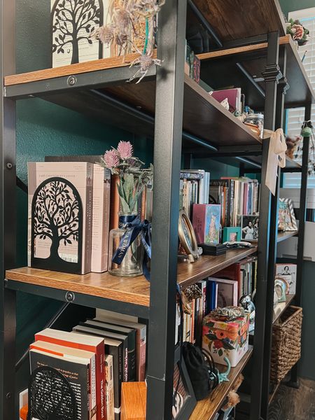 Cozy home library favorites 📚 I have two 6-shelf versions of the linked bookcase along with a 3-shelf version. Love them!

#LTKhome #LTKsalealert #LTKxPrime