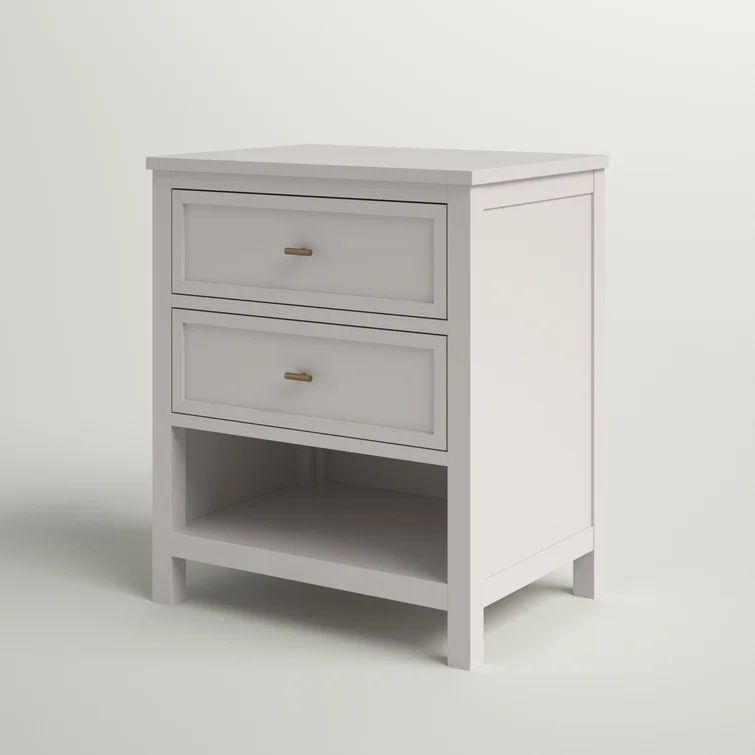 Kowalsky Solid + Manufactured Wood Nightstand | Wayfair North America