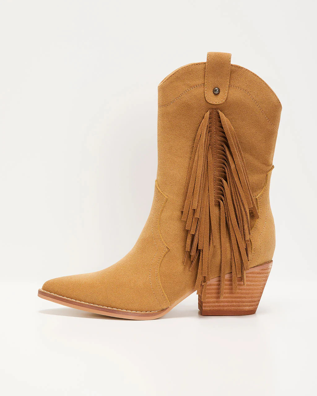 Drifter Fringe Heeled Western Boot | VICI