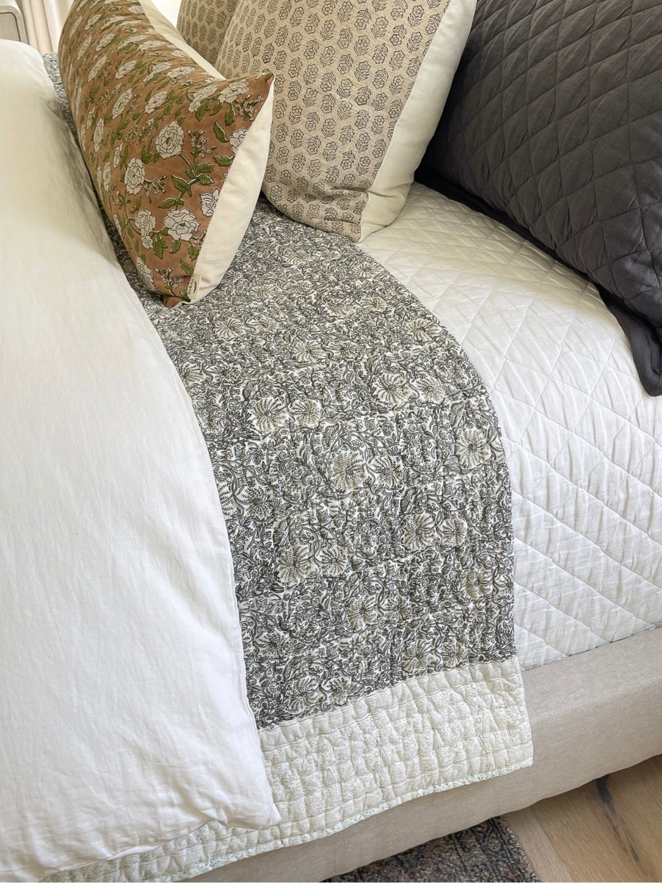 My floral block print quilt is 25% for the Mcgee & Co bedding event!  Get it before it’s gone!!

Bedroom decor, floral bedding, granny chic, master bedroom, neutral bedding, linen bedding, white bedding, black quilt, pillow shams   

#LTKHome #LTKSaleAlert #LTKSeasonal