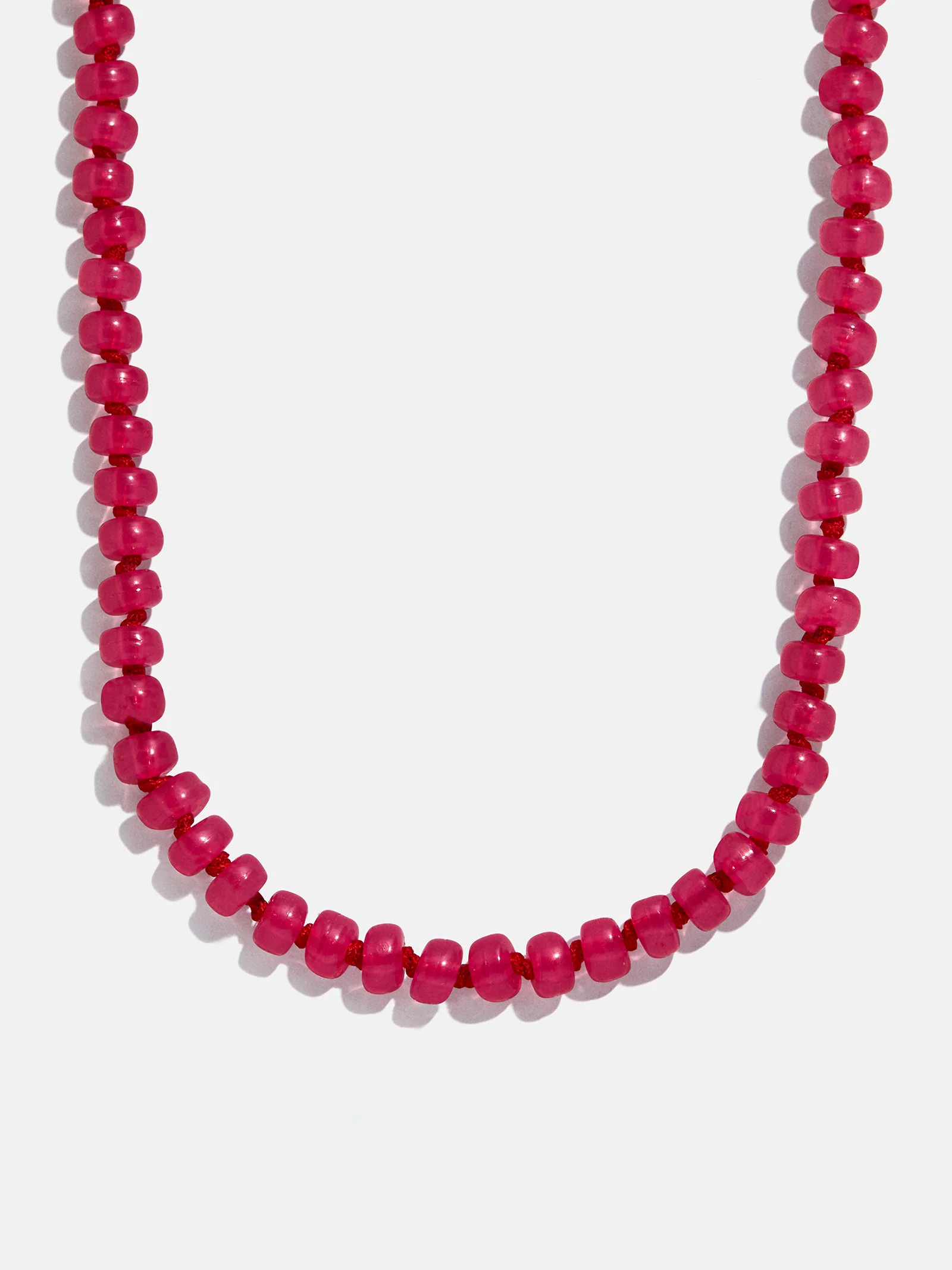 Bead-azzled Kids Necklace - Hot Pink | BaubleBar