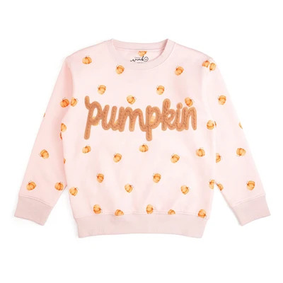 Pumpkin Stitch Patch Sweatshirt | Sweet Wink