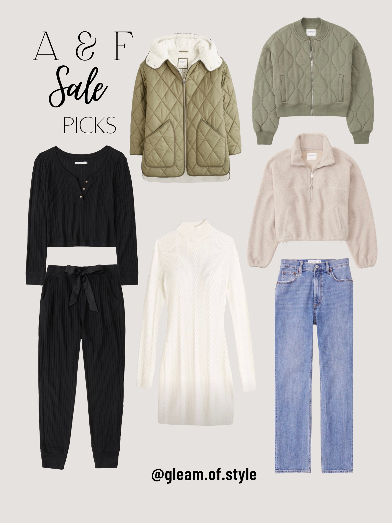 Every single peace is a must for basics refresh #pjs #loungewear #knitdress #bluejeans #jacket #abercrombie #sale

#LTKSeasonal #LTKsalealert #LTKstyletip
