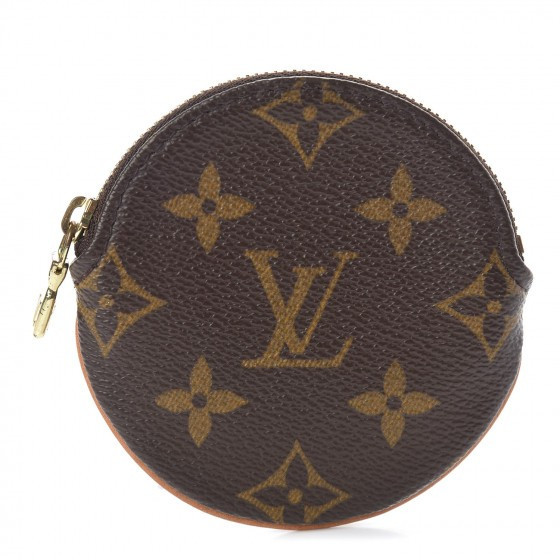 LOUIS VUITTON Monogram Round Coin Purse | Fashionphile