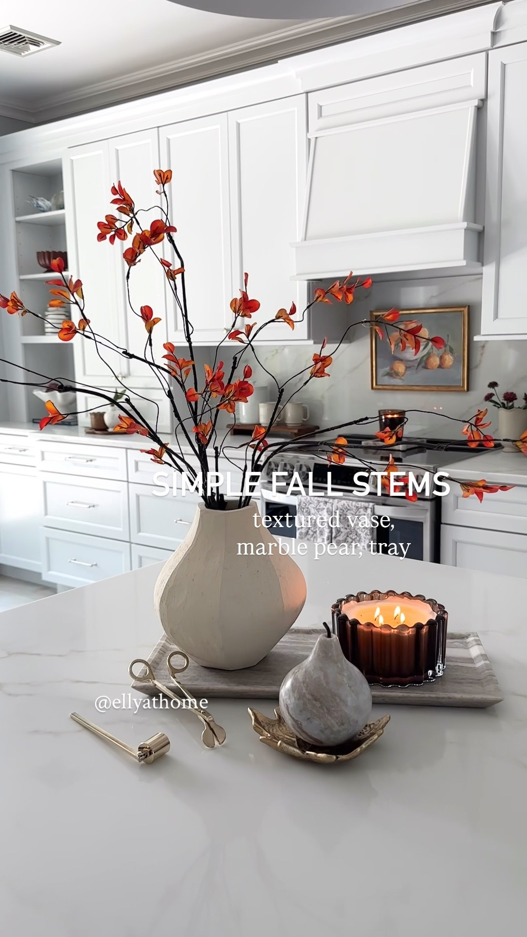 Beautiful fall stems, vase, marble tray on sale, cute marble pear, fall candles and more home decor accessories!

#LTKHome #LTKSaleAlert