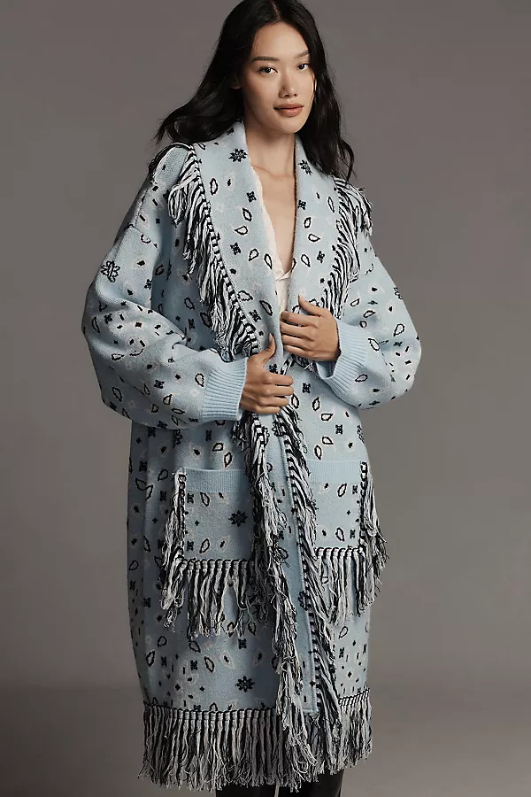 Bandana Fringed Duster | Anthropologie (US)
