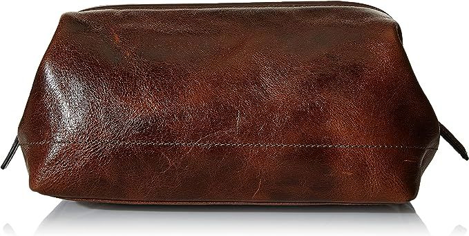 Amazon.com: Fossil Leather Travel Toiletry Bag Shave Dopp Kit , Cognac (Model: MLG0724222) : Beau... | Amazon (US)