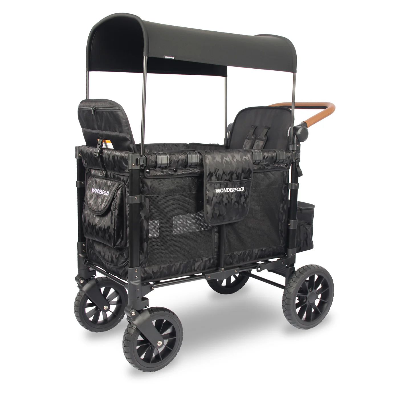 W2 Luxe Double Stroller Wagon (2 Seater) | WonderFold | WonderFold Wagon