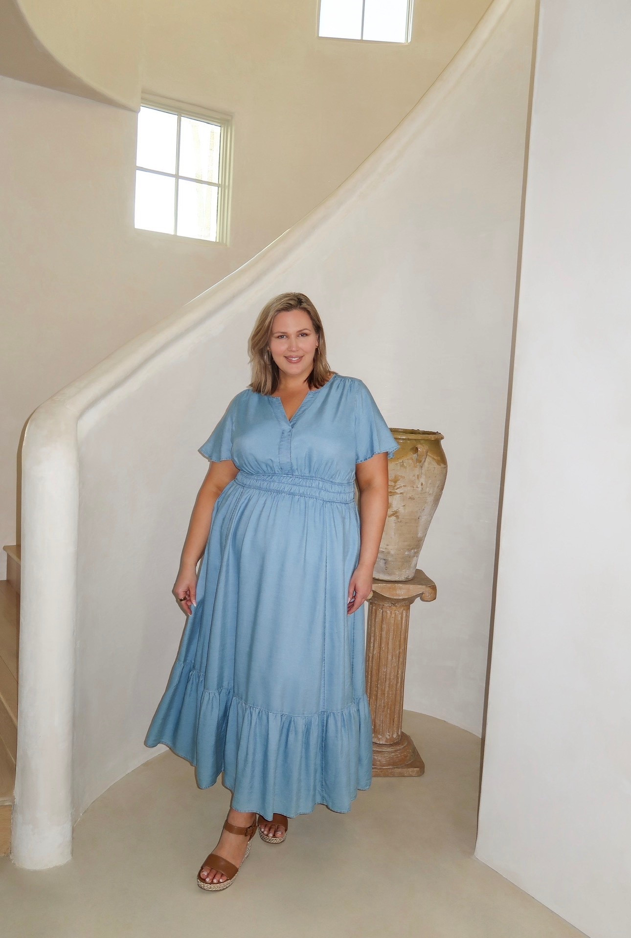 Wearing the 18/20, runs true to size! 

Plus size fashion, everyday outfit ideas, trendy fashion, torrid haul, spring outfit ideas, ootd

#LTKOver40 #LTKMidsize #LTKPlusSize