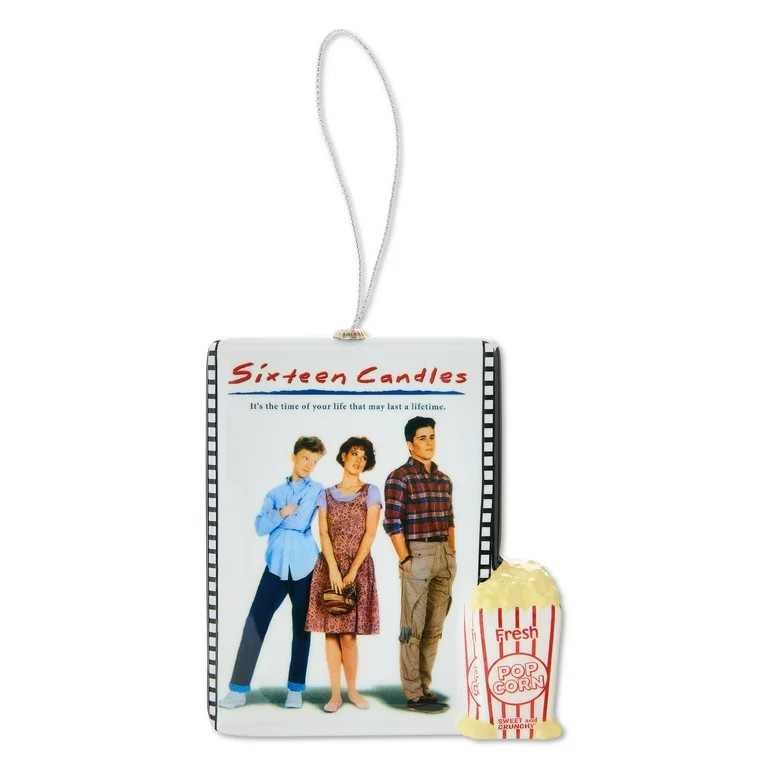 Sixteen Candles Movie Poster Decoupage Ornament, Classic Holiday Decoration by Ruz | Walmart (US)