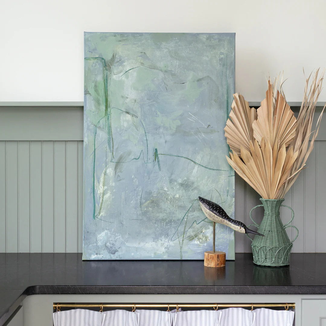 Morning Mist Canvas Wall Art . Rectangle | Lindsay Letters, LLC