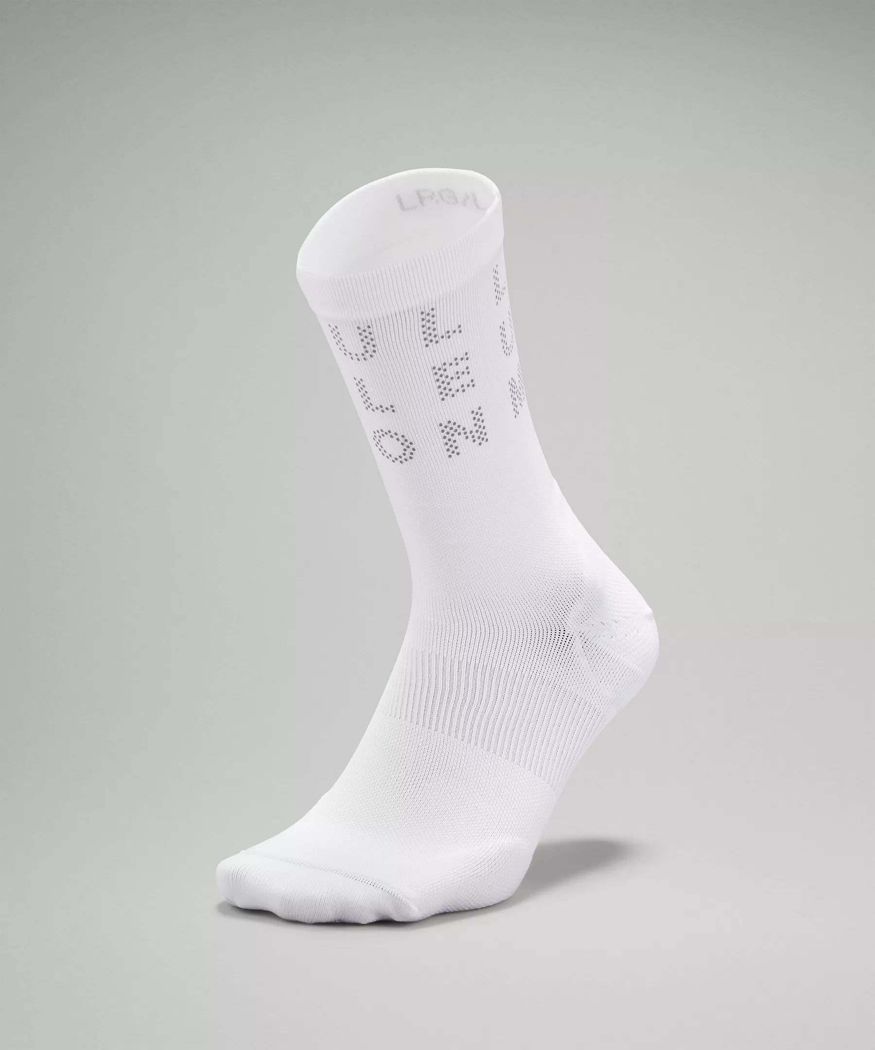 Men's Power Stride Crew Sock *Reflective | Men's Socks | lululemon | Lululemon (US)