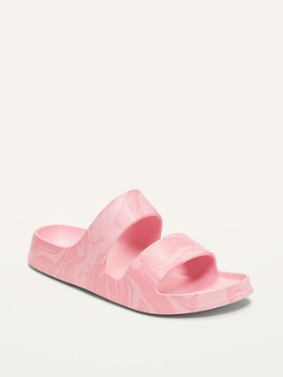 Printed Double-Strap EVA Slide Sandals for Girls | Old Navy (US)