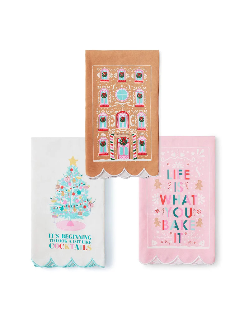 Bake Spirits Bright Tea Towel Bundle | Packed Party