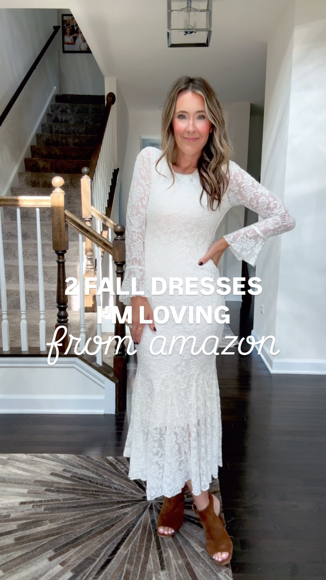 Two fall dresses I’m loving 🍂✨ Both are Amazon finds that can do it all — dress them up for a fall wedding or keep it casual for brunch or date night. Both come in multiple colors and sizes and are super flattering🙌🏼

#LTKWedding #LTKStyleTip #LTKFindsUnder100