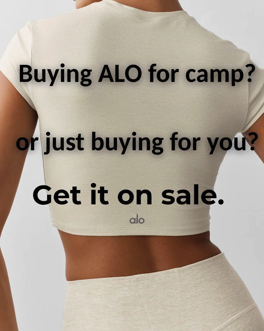 If ALO is being sent to camp… just don’t pay full price 😅 Don't even pay full price for yourself! 

It’s 30% off on the app right now, which is when it actually makes sense to grab the pieces you'll both live in. 

Pulled my favorite shorts, tanks, sweats, bras, pants and shoes hoodies, linking everything 🙌

Save this before the sale ends!!  And we all know ALO sales don't happen very often.  

 #LTKActive #LTKSaleAlert