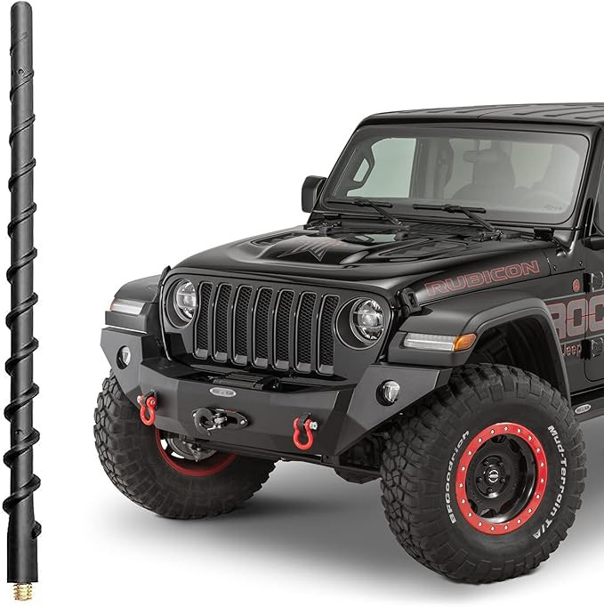 VOFONO 13 Inch Antenna for Jeep Wrangler Gladiator 2007-2024, Short Antenna Upgrade for Jeep JL J... | Amazon (US)