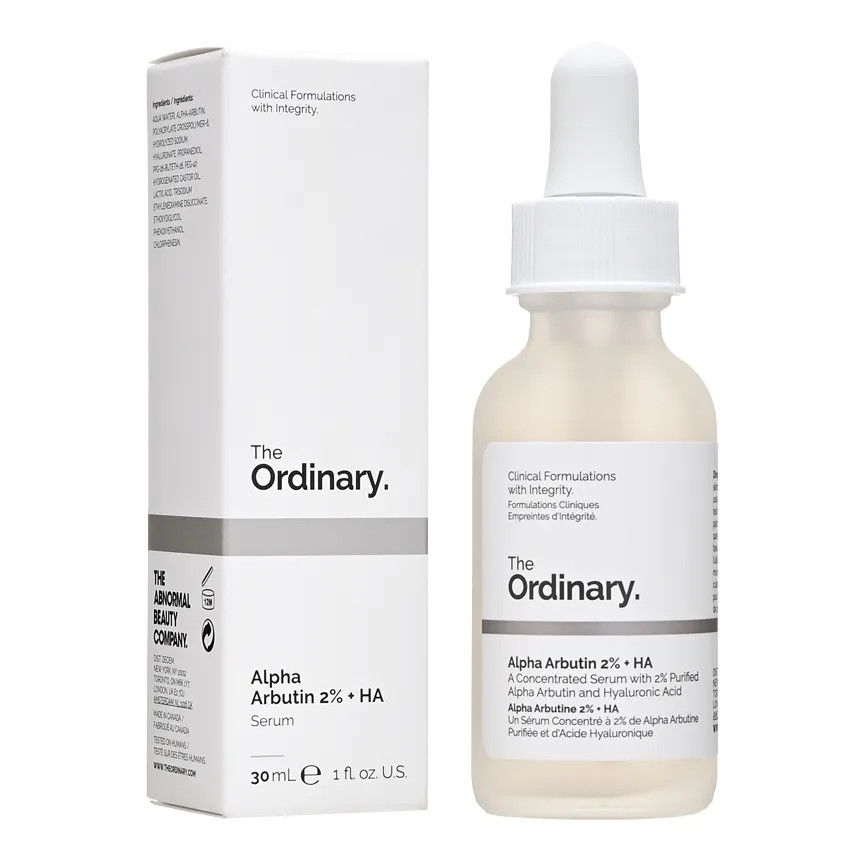 The Ordinary - Alpha Arbutin 2% & HA Serum 30ml | YesStyle Global