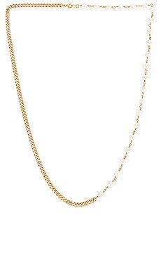Joy Dravecky Jewelry Savanah Pearl Necklace in Gold from Revolve.com | Revolve Clothing (Global)