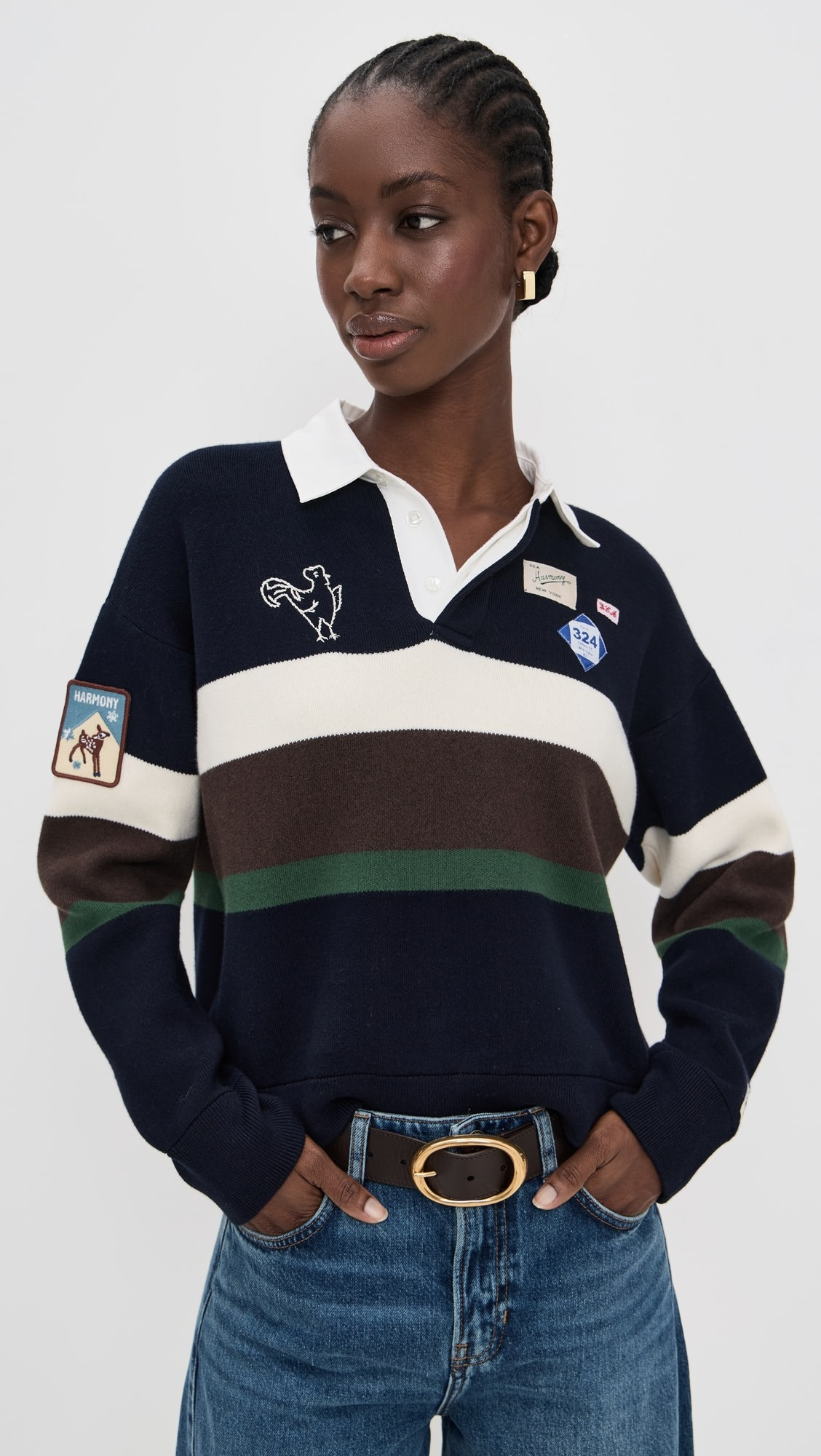 Arther Varsity Knit Rugby Shirt | Shopbop