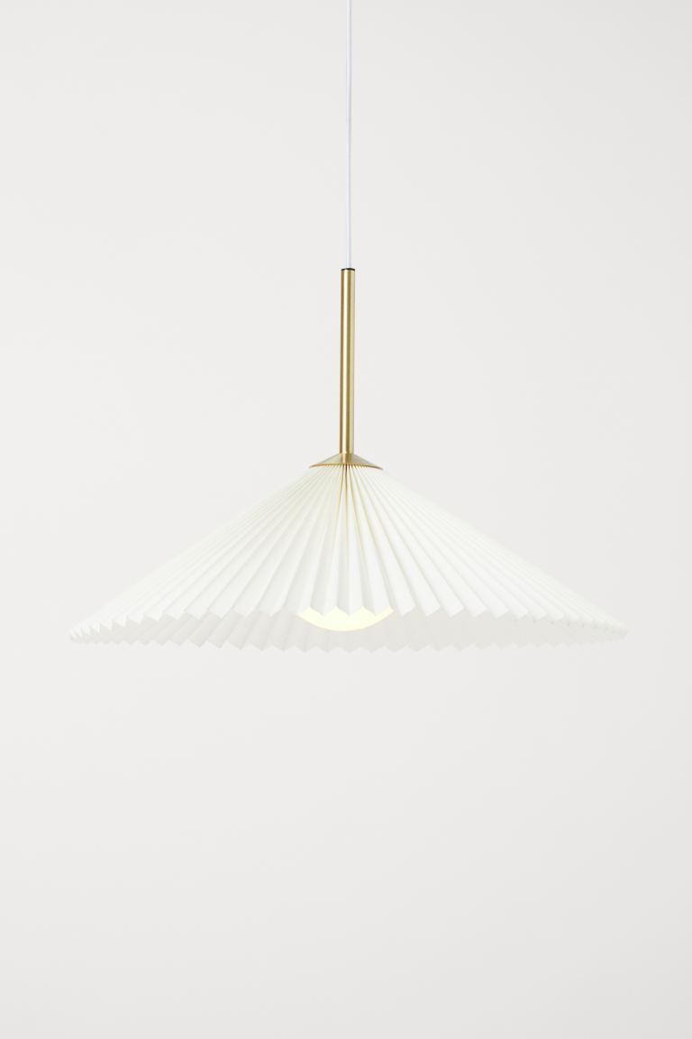 Pendant Lamp with Pleated Shade | H&M (US + CA)